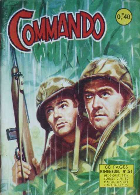 Scan de la Couverture Commando n 51